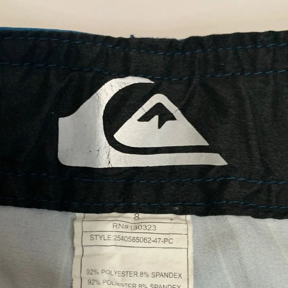 Quiksilver Kids Swim Trunks - Blue,‎ Yellow, Orange